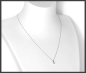 Preview: Diamant Anhänger & Kette 585 Gold; 0,39ct